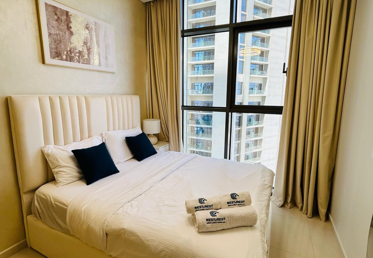 Apartment in Dubai - Modern 2BHK Apartment with Stunning City Views – Aykon City Tower, Dubai