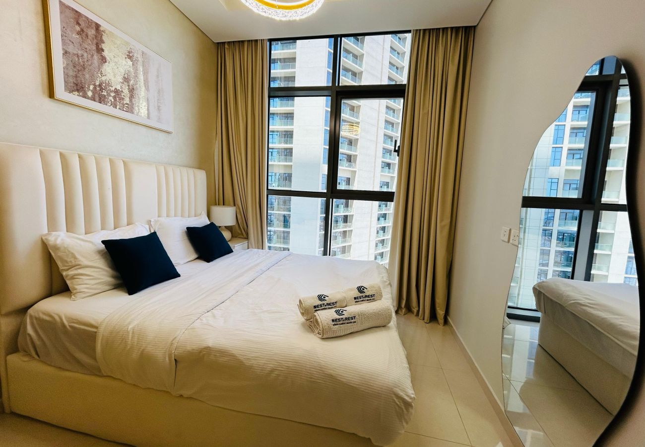 Apartment in Dubai - Modern 2BHK Apartment with Stunning City Views – Aykon City Tower, Dubai