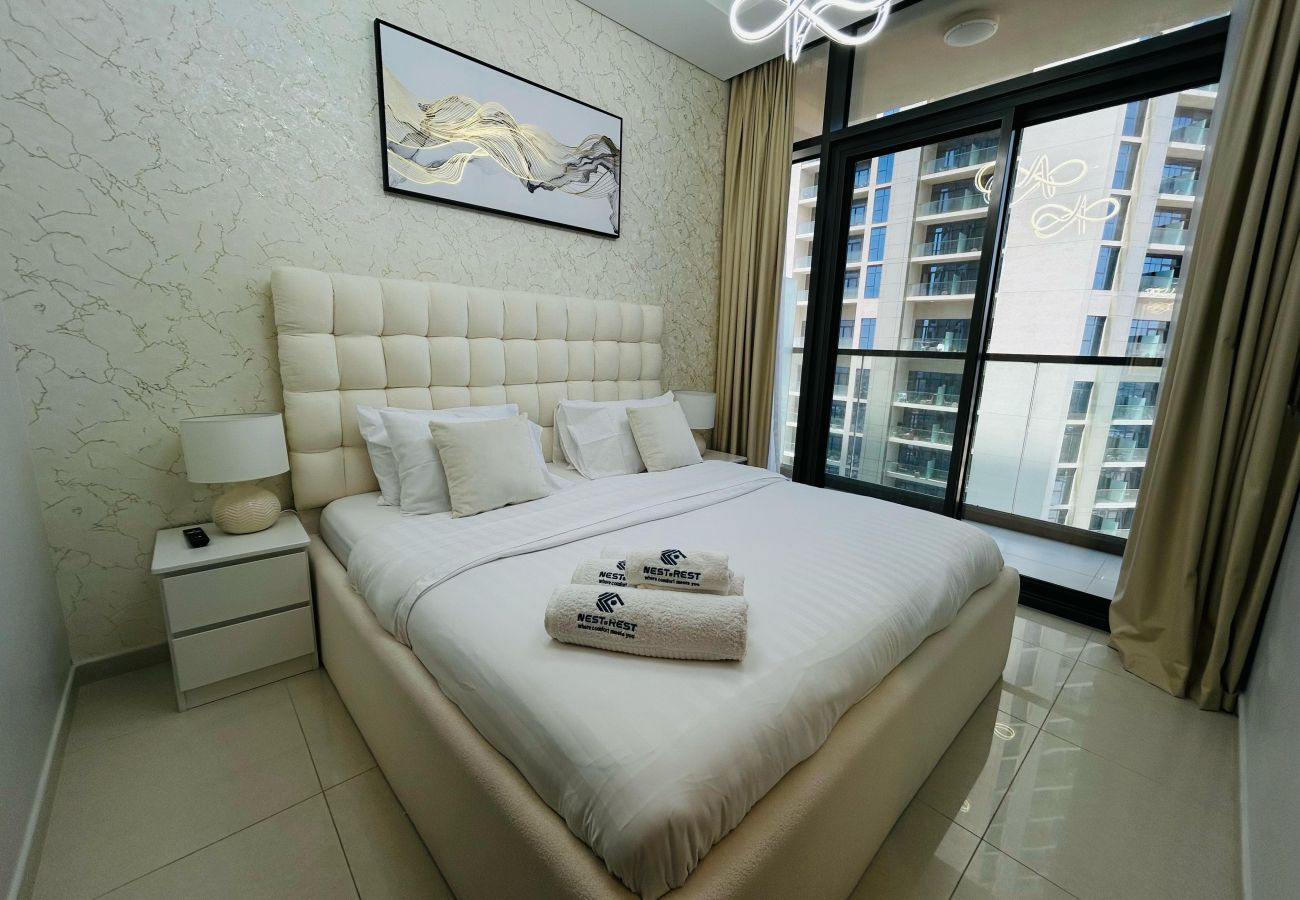 Apartment in Dubai - Modern 2BHK Apartment with Stunning City Views – Aykon City Tower, Dubai