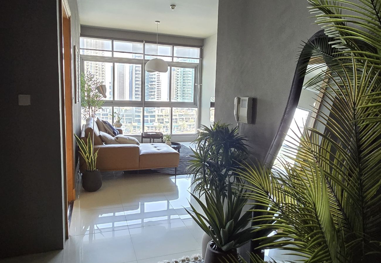 Apartment in Dubai - Spacious 2-Bedroom Marina View Apartment with Gym | High Floor | Dubai Marina Apartment in Dubai - Spacious 2-Bedroom Marina View Apartment with Gym | High Floor | Dubai Marina