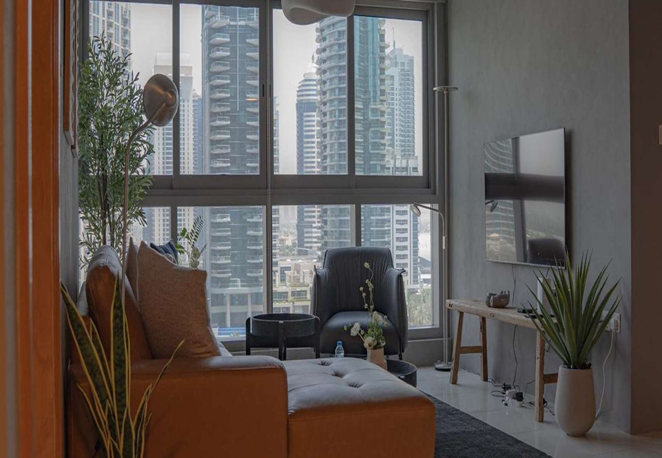 Apartment in Dubai - Spacious 2-Bedroom Marina View Apartment with Gym | High Floor | Dubai Marina Apartment in Dubai - Spacious 2-Bedroom Marina View Apartment with Gym | High Floor | Dubai Marina