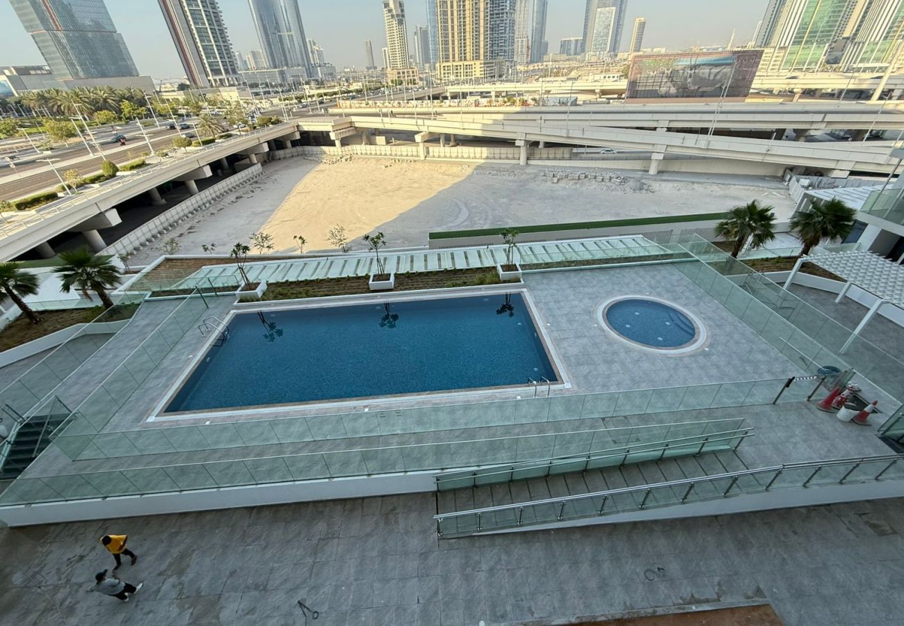 Apartment in Abu Dhabi - Elegant 1BR Apt with balcony | Al Maryah Vista 1 | Prime Area