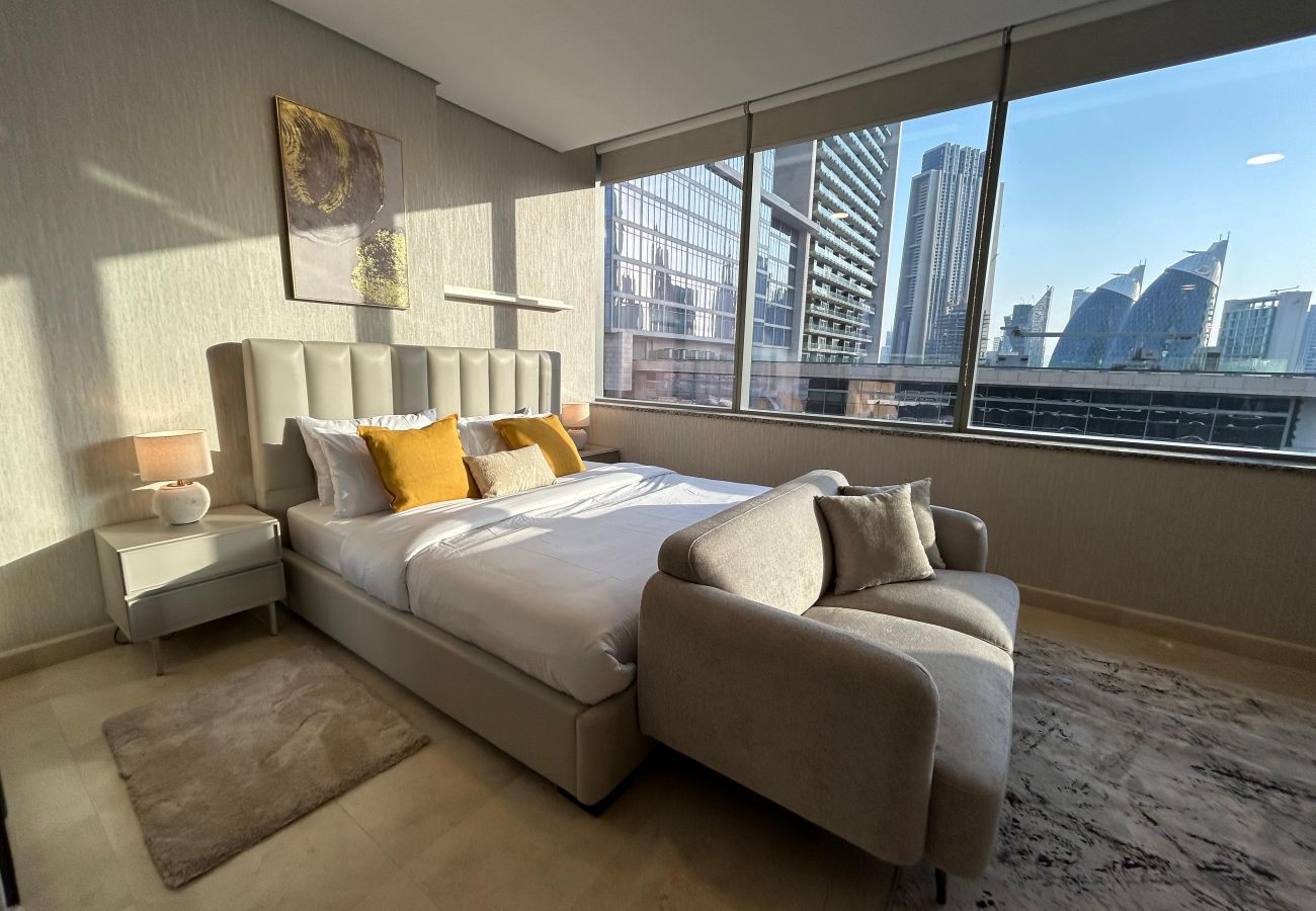 Studio in Dubai -  Elegant Studio in DIFC | Skyline Views, Pool, Gym & Full Amenities