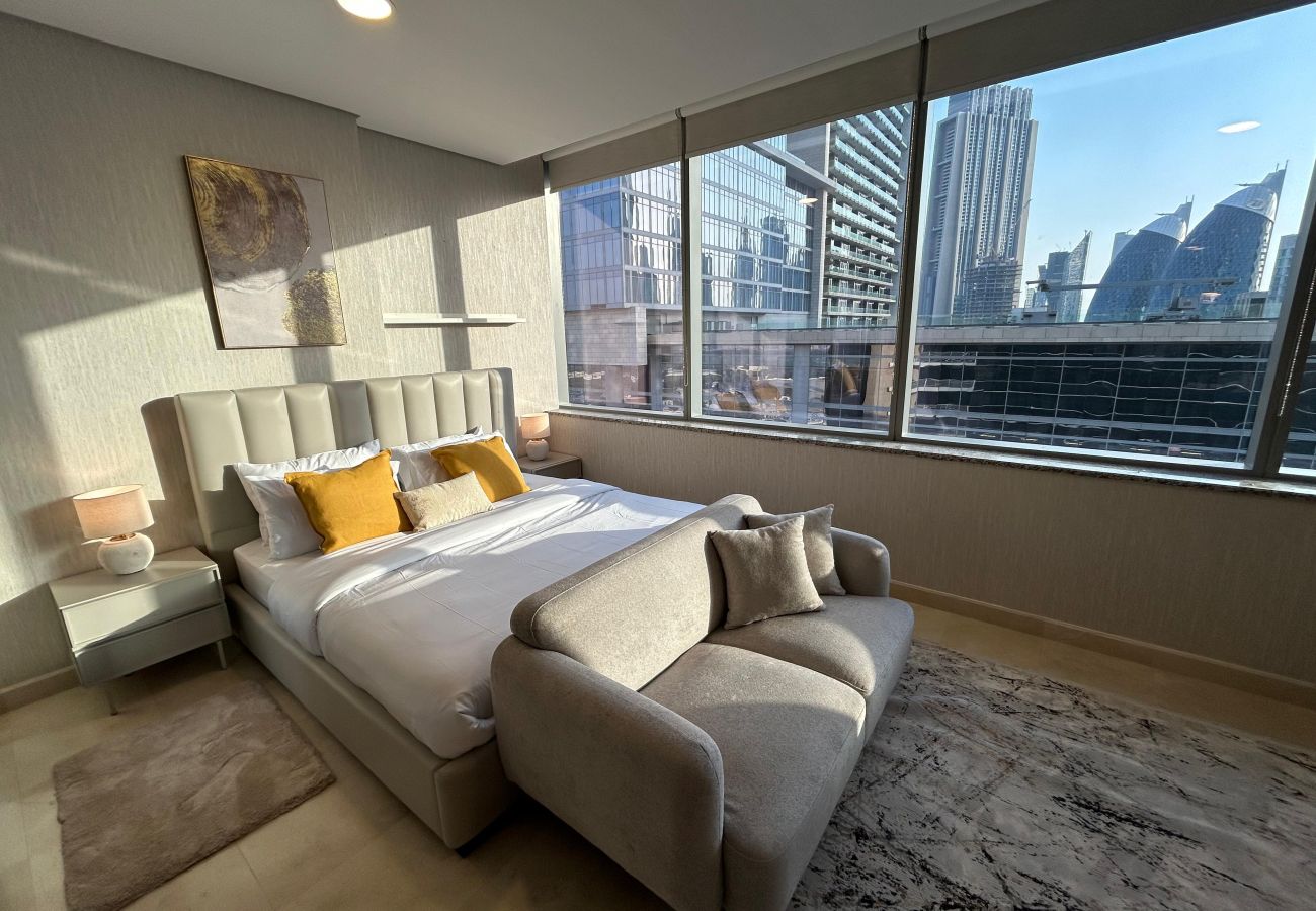 Studio in Dubai -  Elegant Studio in DIFC | Skyline Views, Pool, Gym & Full Amenities