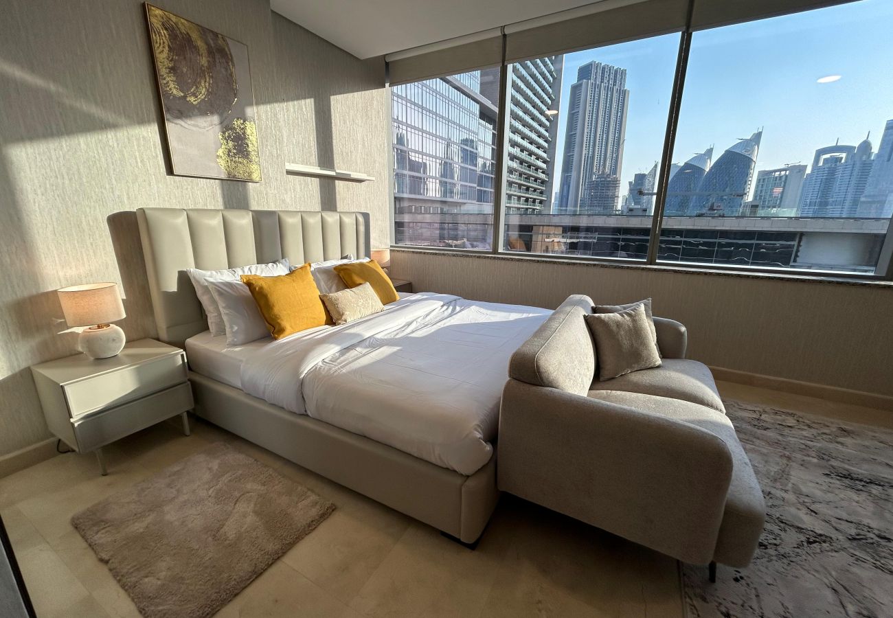Studio in Dubai -  Elegant Studio in DIFC | Skyline Views, Pool, Gym & Full Amenities