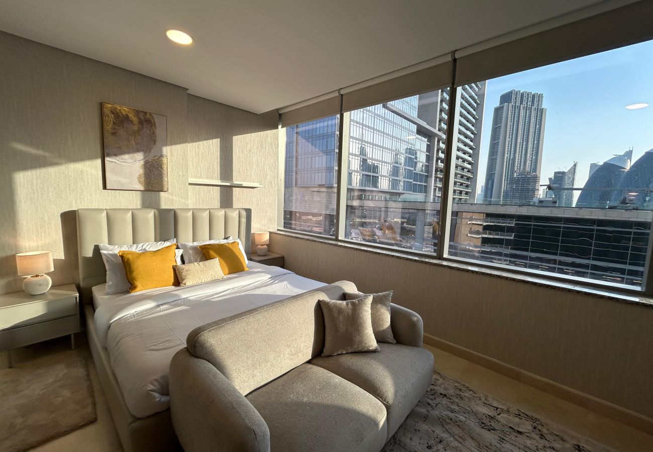 Studio in Dubai -  Elegant Studio in DIFC | Skyline Views, Pool, Gym & Full Amenities