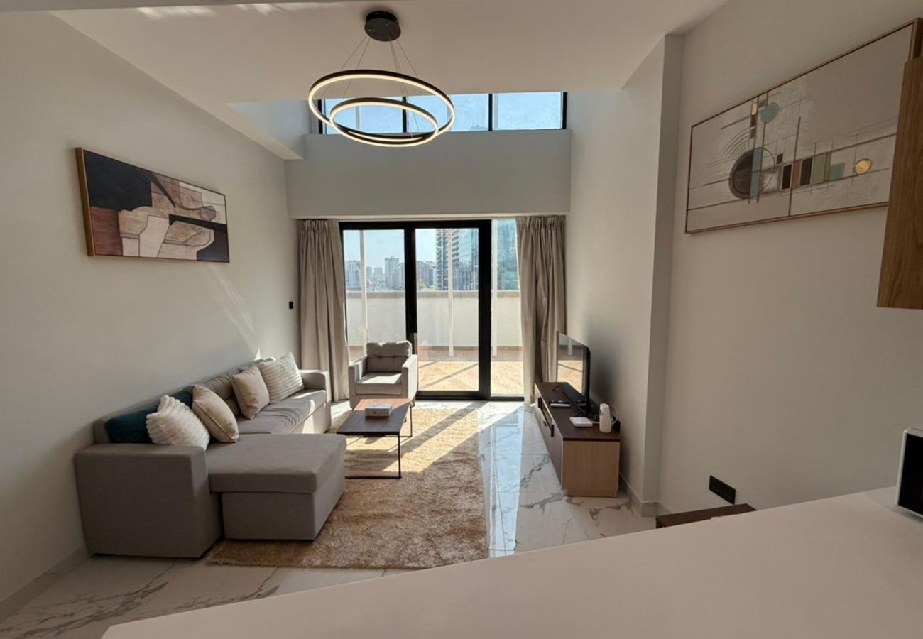 Apartment in Abu Dhabi - Elegant 3-Bedroom Duplex in Al Maryah Vista 1  Apartment in Abu Dhabi - Elegant 3-Bedroom Duplex in Al Maryah Vista 1