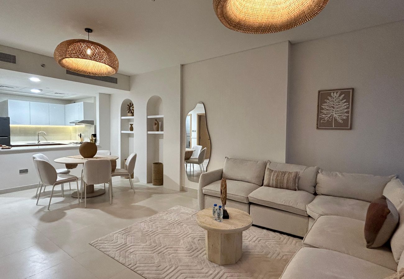 Apartment in Abu Dhabi - 🏡 Your Stylish 1 BHK Retreat in Radiant Viewz, Abu Dhabi | Fully Furnished | Prime Location 🌆