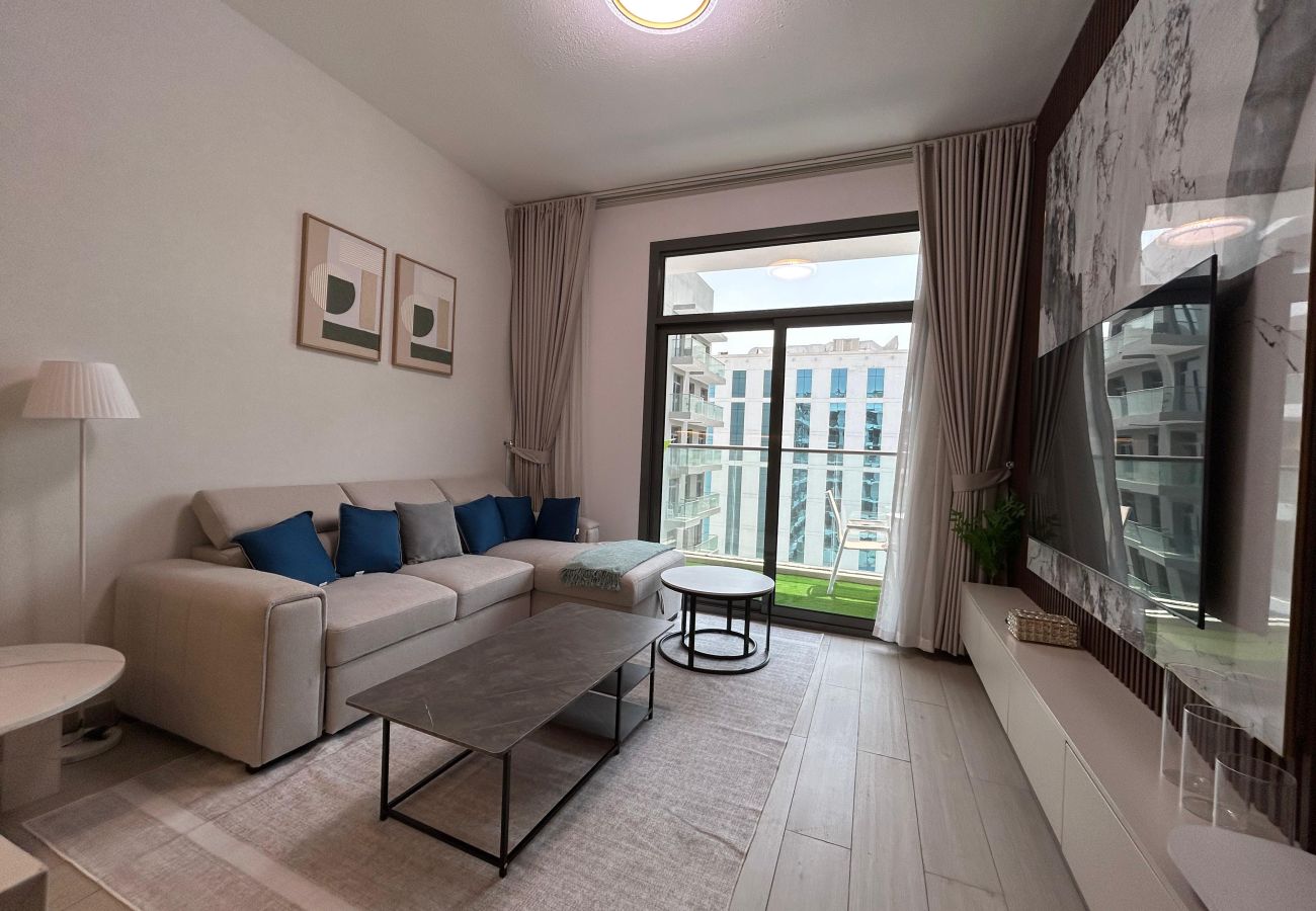 Apartment in Dubai - Stylish 1-Bedroom Apartment in Laya Heights, Dubai | 🏋️‍♂️ Gym | 🏊‍♀️ Pool | ☕ Fully Equipped Kitchen