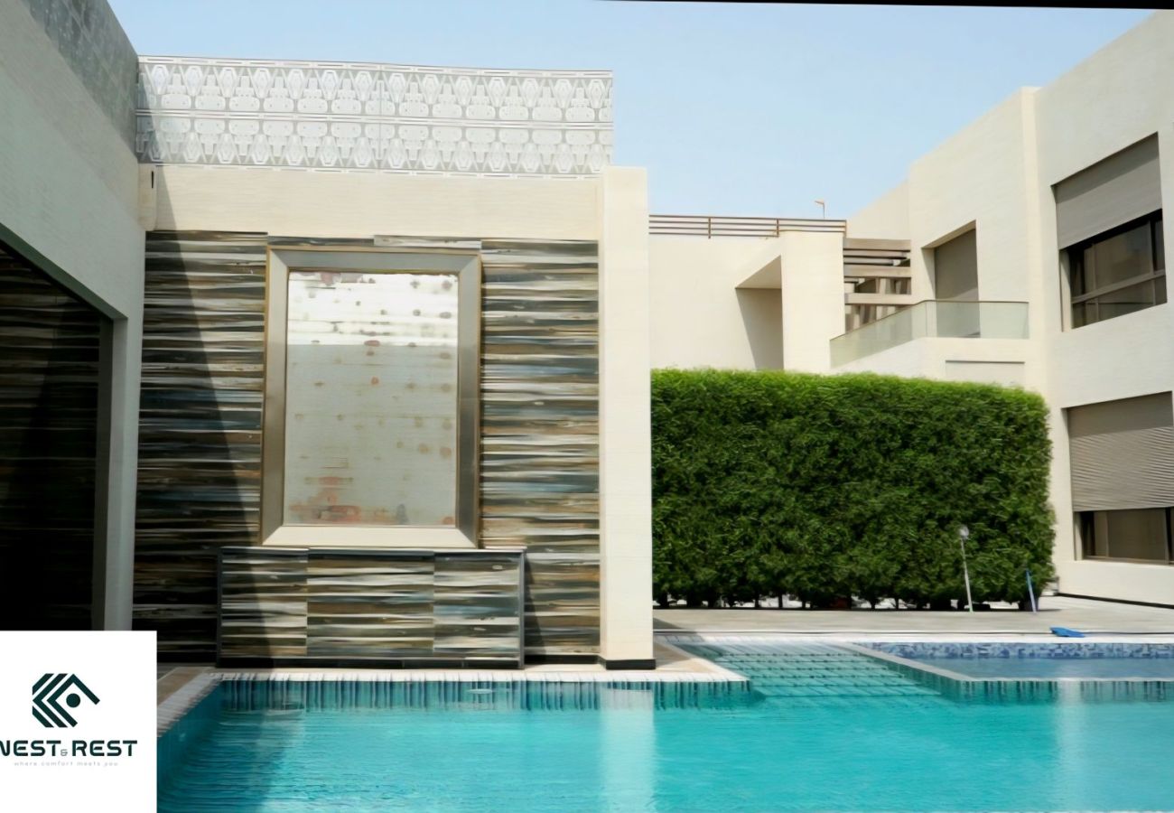 Villa in Dubai - Palatial 7-Bedroom Ultra-Luxury Villa with Private Diwan, Dual Pools, Private Lounge Club & Elite Finishes Villa in Dubai - Palatial 7-Bedroom Ultra-Luxury Villa with Private Diwan, Dual Pools, Private Lounge Club & Elite Finishes